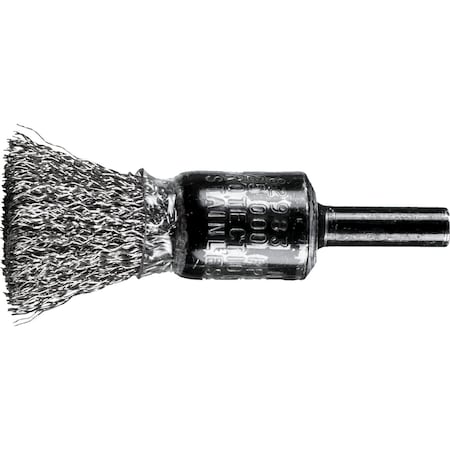 Pferd Coated Crimped End Brush, .010SSWire, 1/2 83052